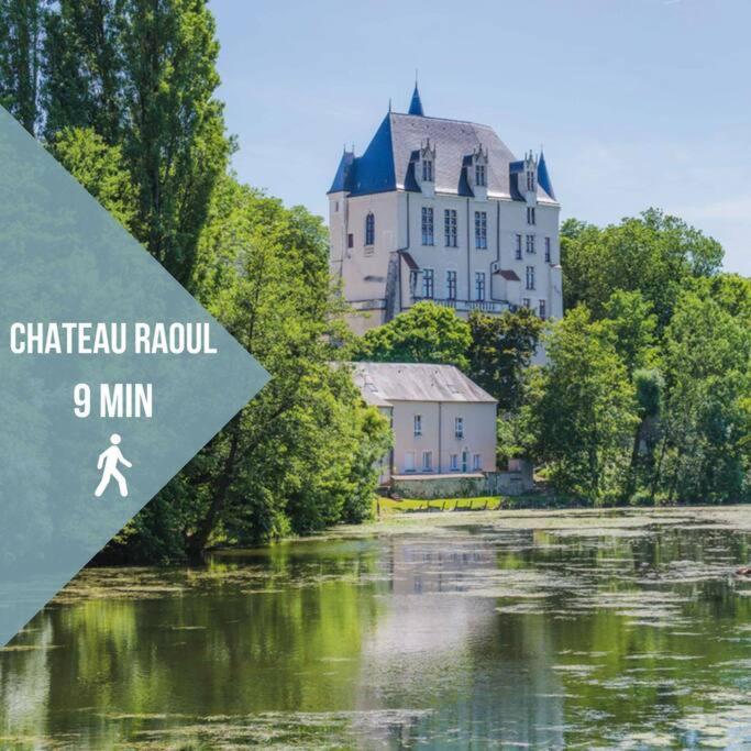 Le Bertrand • Le Raffinement En Coeur De Ville Châteauroux Esterno foto