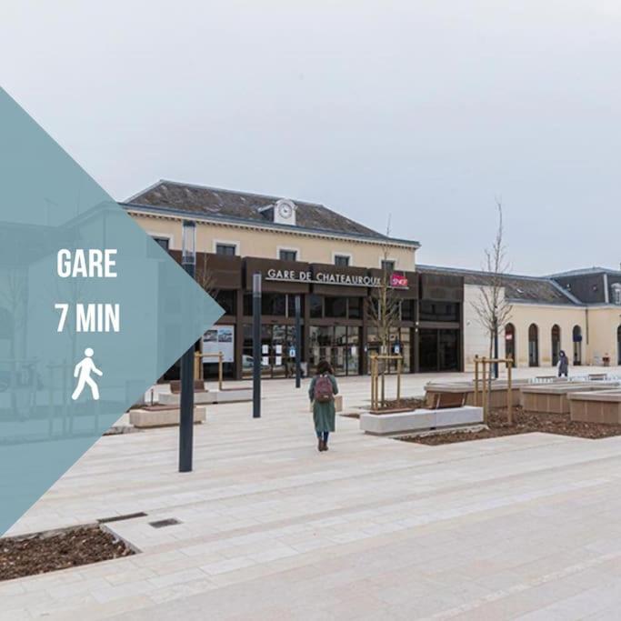 Le Bertrand • Le Raffinement En Coeur De Ville Châteauroux Esterno foto