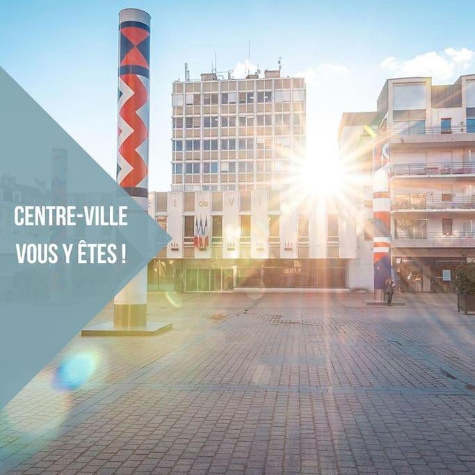 Le Bertrand • Le Raffinement En Coeur De Ville Châteauroux Esterno foto